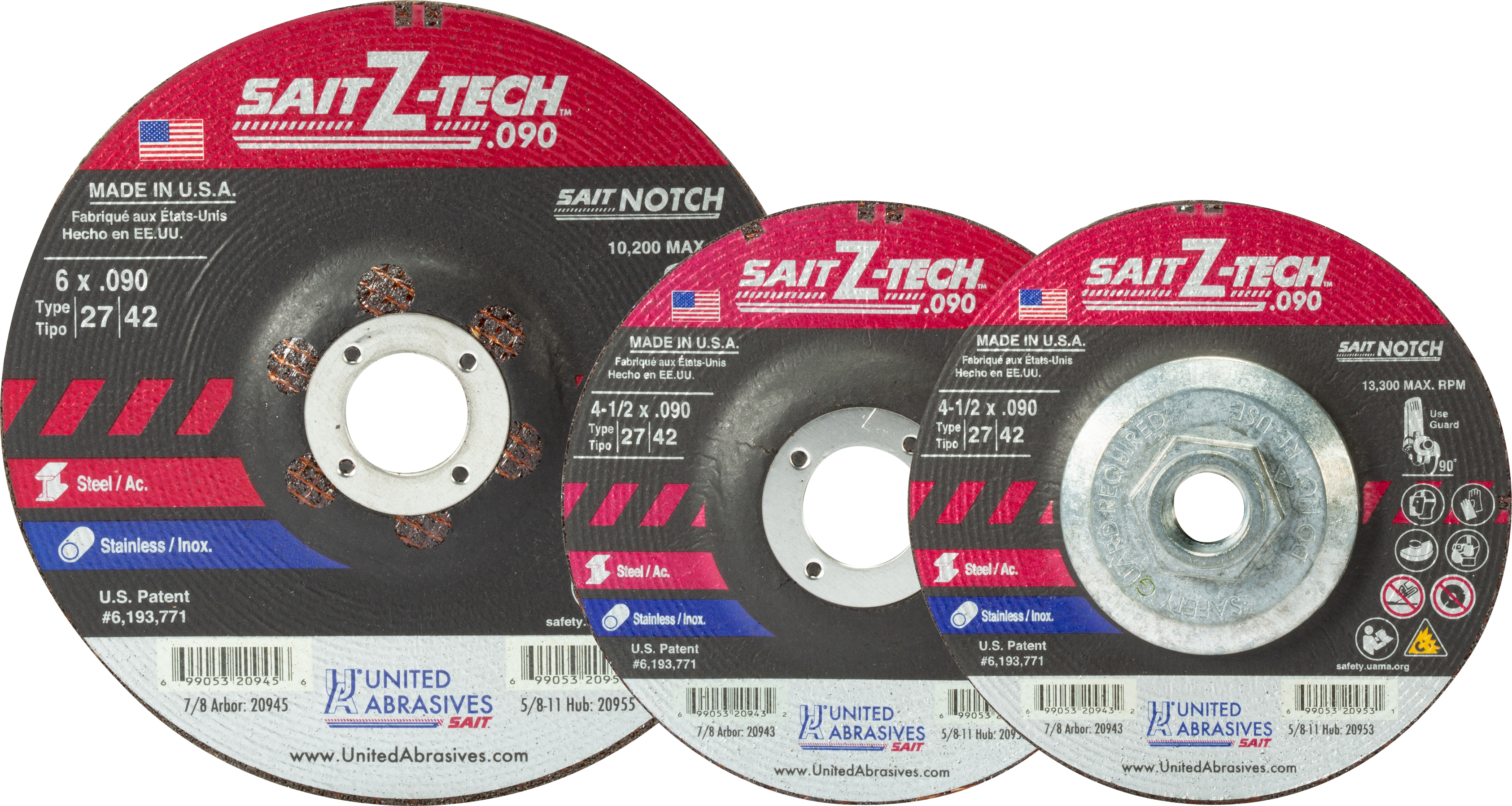 DT 4-1/2 X .090 X 7/8 Z-TECH - Cutting Wheels